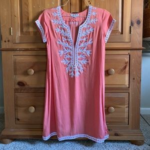 Sulu Collection Coral Shift Dress